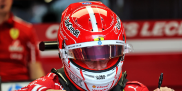 Charles Leclerc has seen positives to Ferrari's torrid 2025