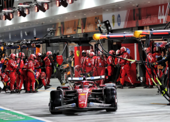 Charles Leclerc was baffled by Ferrari's strategy in the Las Vegas GP