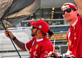 Charles Leclerc and Lewis Hamilton have been told to 'talk less'