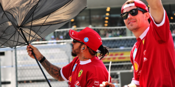Charles Leclerc and Lewis Hamilton have been told to 'talk less'