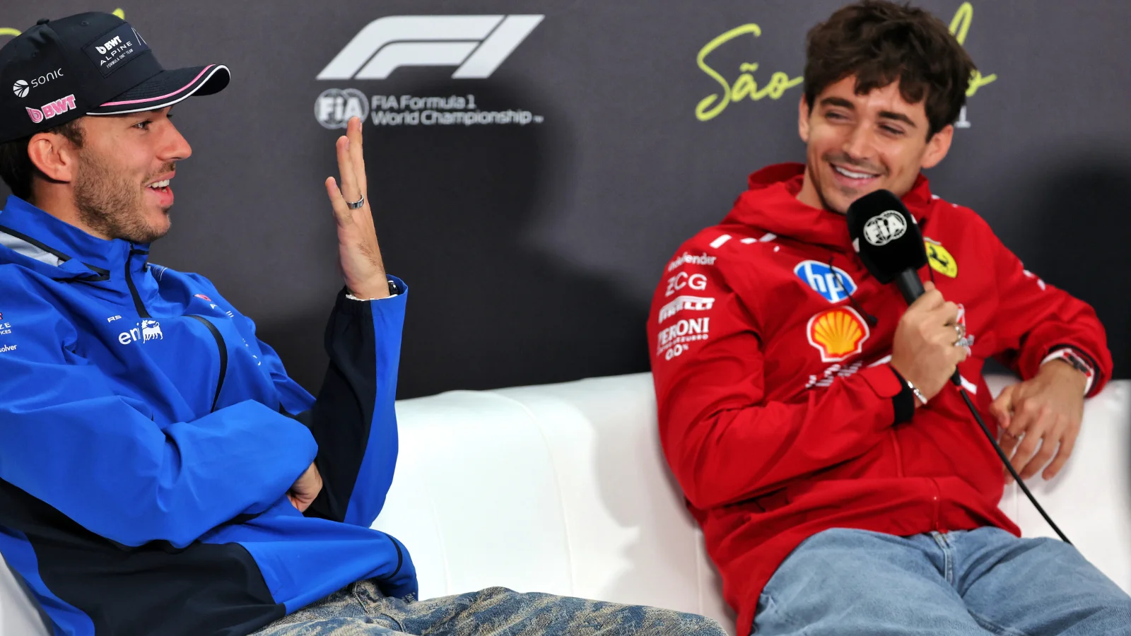 Charles Leclerc speaks on his engagement and Pierre Gasly being next