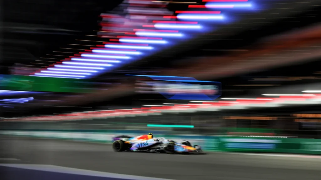 The weekend begins in Las Vegas with FP1