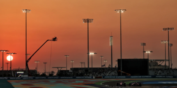 George Russell topped the sole practice session in Qatar