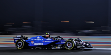 Both Williams drivers advanced to SQ3 in Sprint Qualifying in Qatar