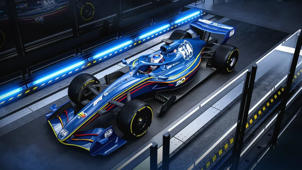 The aerodynamic layout of F1 cars in 2026 will be a big change from ground effect