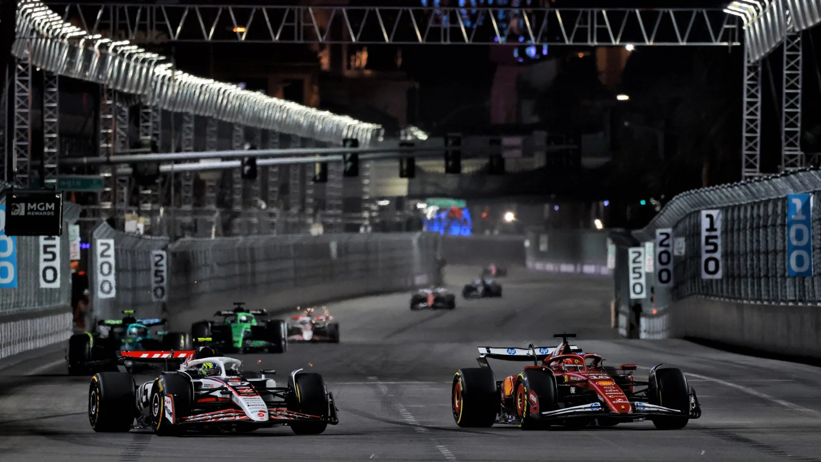 The F1 Las Vegas GP saw more drama