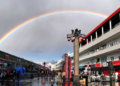 Rain is threatening to disrupt the Las Vegas GP