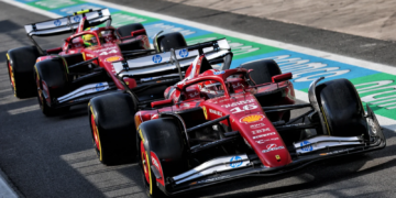Lewis Hamilton and Charles Leclerc retired in separate incidents during the F1 Brazil GP