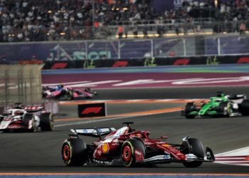 Ferrari was left to battle in the midfield in the Qatar GP Sprint