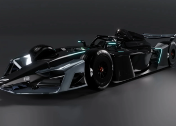 Formula E has launched its "trailblazer" GEN4 car. Image: Formula E