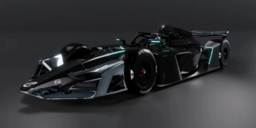 Formula E has launched its "trailblazer" GEN4 car. Image: Formula E
