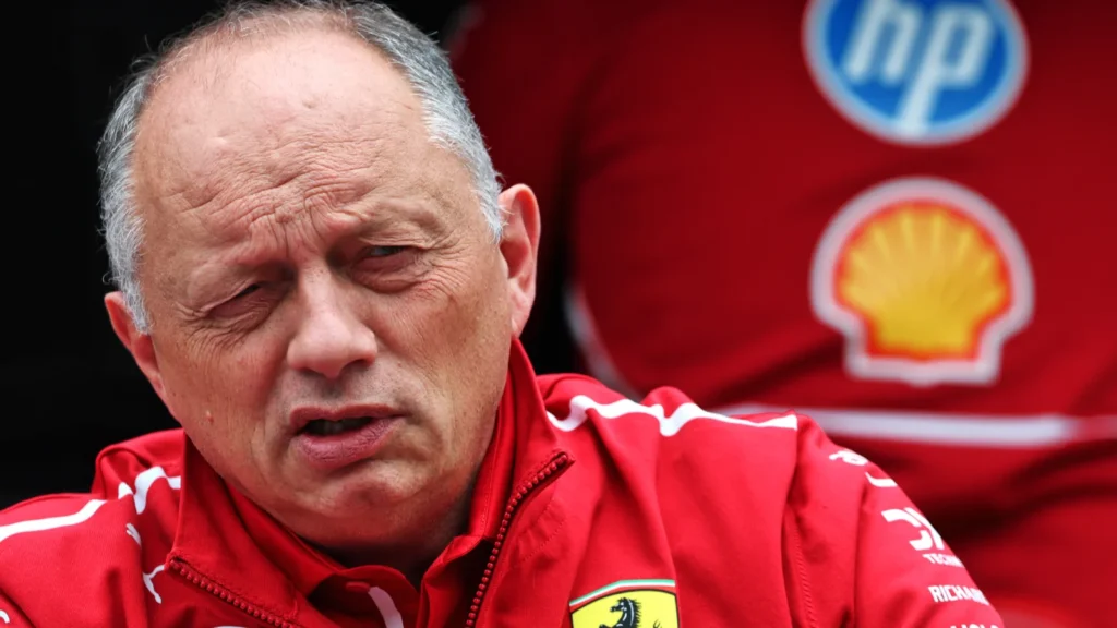 Fred Vasseur had little to smile about after a wretched weekend for Ferrari in the Brazil GP