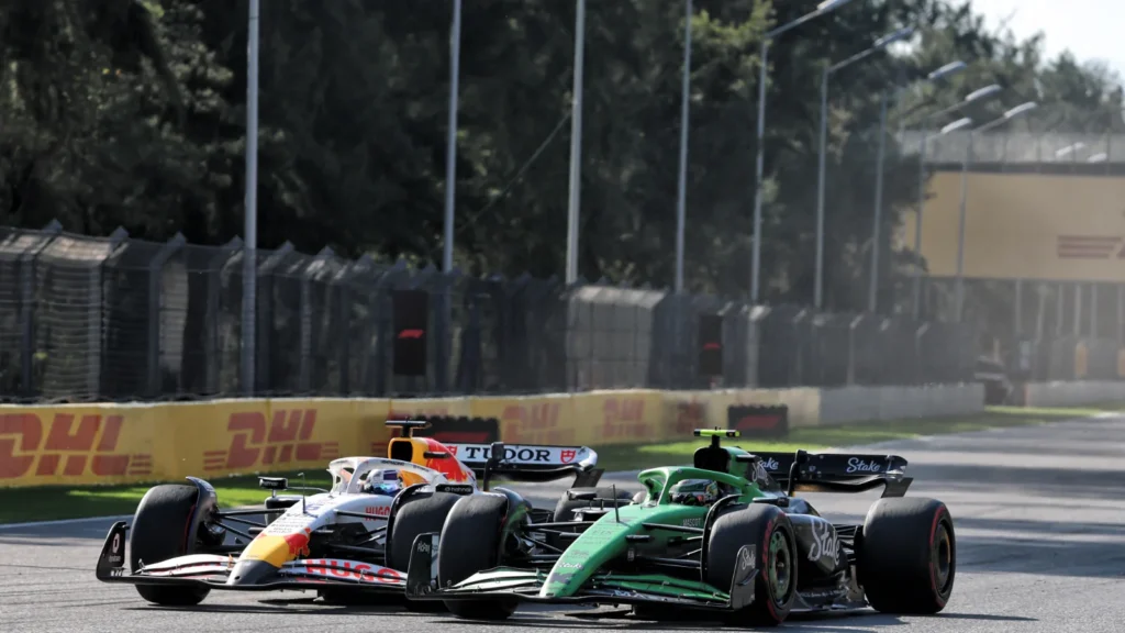 Gabriel finished 10th in Mexico after a hard battle in the lower midfield