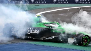 Gabriel Bortoleto also had a huge shunt on home soil in Brazil