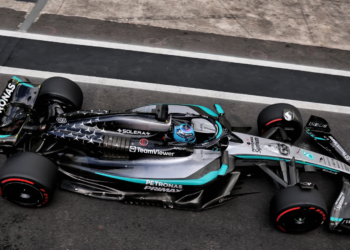 George Russell will line up sixth on the grid for the Brazil GP after a difficult qualifying session