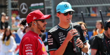 George Russell has been linked as a Ferrari target