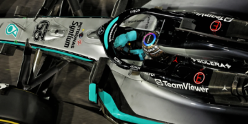 George Russell was quickest in FP3 for the F1 Las Vegas GP