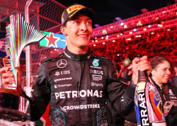 George Russell won the Las Vegas GP from pole position in 2024