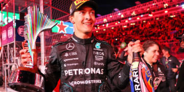 George Russell won the Las Vegas GP from pole position in 2024