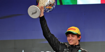 Kimi Antonelli produced the best performance of his F1 career with second place in the Brazil GP