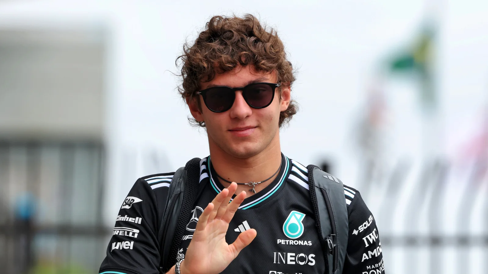 Kimi Antonelli paid tribute to Ayrton Senna prior to the Sao Paulo GP