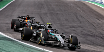 Kimi Antonelli repelled Max Verstappen's late charge in Brazil