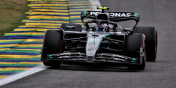 Mercedes split tyre strategy in Q3 in Brazil