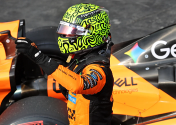 Lando Norris secured pole position for the Brazil GP Sprint