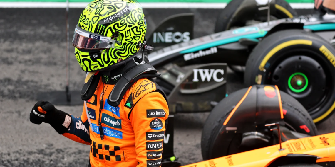 Lando Norris took victory in the F1 Brazil GP Sprint