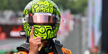 Lando Norris stormed to pole position for the F1 Brazil GP