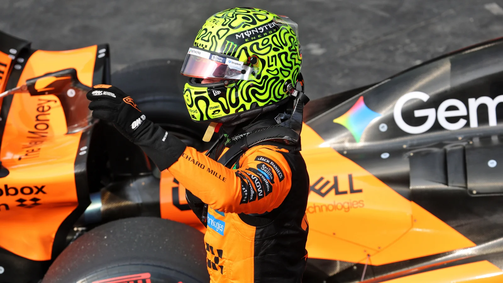 Lando Norris secured pole position for the Brazil GP Sprint