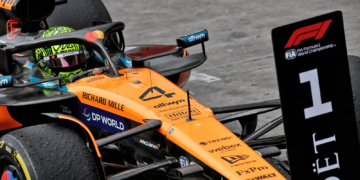 Lando Norris controlled the F1 Brazil GP to take victory and an extension of his title lead