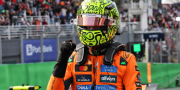 Lando Norris was relieved after taking pole for the Brazil GP Sprint