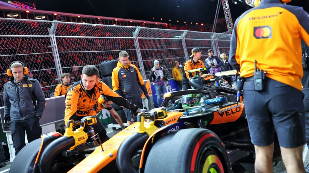 McLaren's ambition to secure both championships suffered a significant setback in Las Vegas
