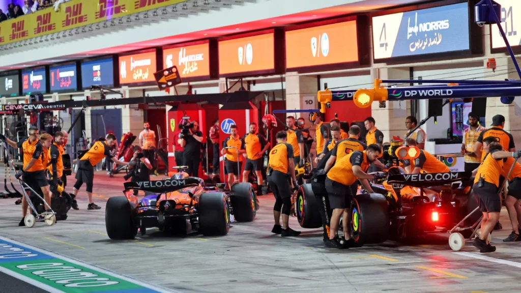 Lando Norris left it late to make Q3 for the F1 Qatar GP, after seeing his earlier times deleted