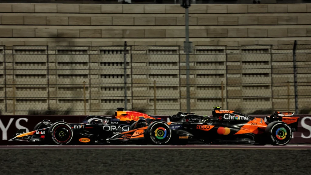 Max Verstappen and Lando Norris have battled regularly since 2024