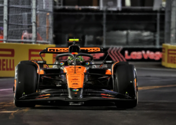 Lando Norris has urged caution over McLaren's prospects in Las Vegas