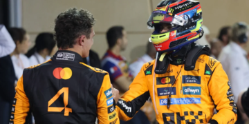 Lando Norris revealed his admiration for Oscar Piastri ahead of this weekend's F1 Las Vegas GP