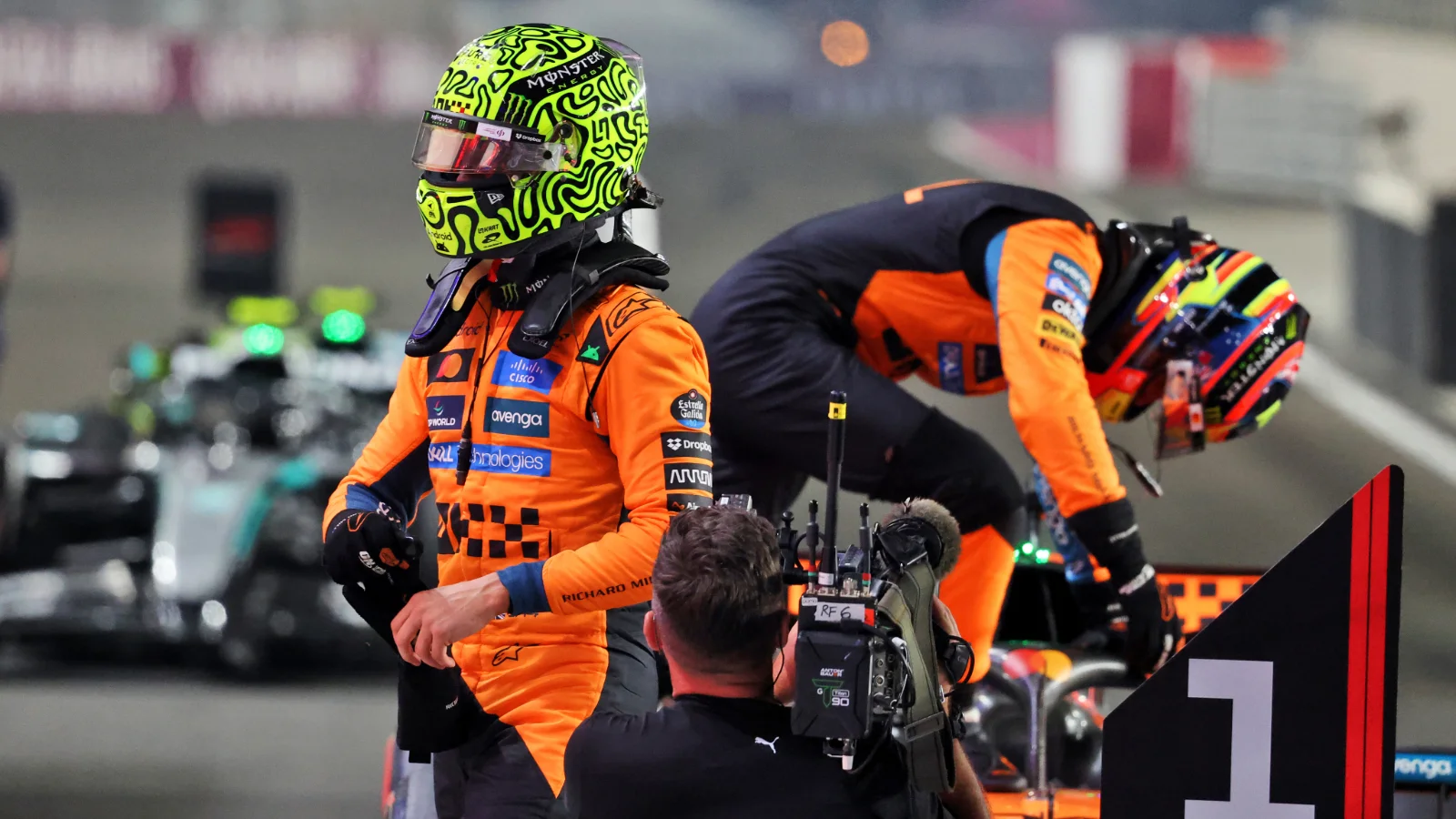 Both McLaren drivers can still win the title in 2025