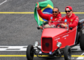 Lewis Hamilton and Charles Leclerc released social media posts after the Brazil GP