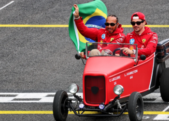 Lewis Hamilton and Charles Leclerc released social media posts after the Brazil GP