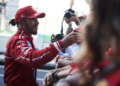 Lewis Hamilton has revealed he has a 'pretty long contract' with Ferrari