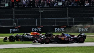 Max Verstappen and Lewis Hamilton clashed in Mexico