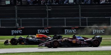 Max Verstappen and Lewis Hamilton clashed in Mexico