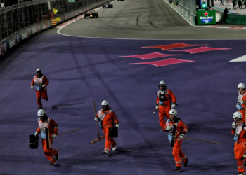 The FIA faced criticism over marshals being on track during the Las Vegas GP
