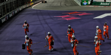 The FIA faced criticism over marshals being on track during the Las Vegas GP