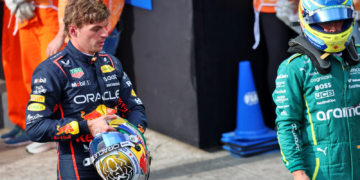 Max Verstappen will start the Brazil GP Sprint sixth, behind Fernando Alonso