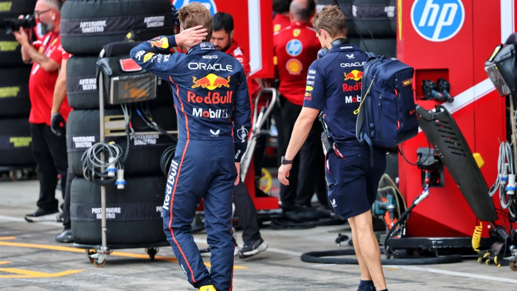 Max Verstappen senationally was eliminated in Q1