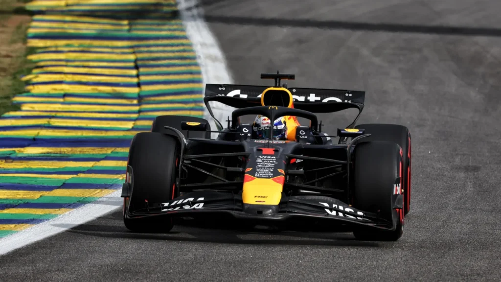 Max Verstappen was eliminated in Q1 in Brazil
