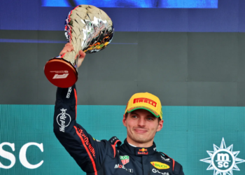Max Verstappen went from the pit lane to the podium at Interlagos